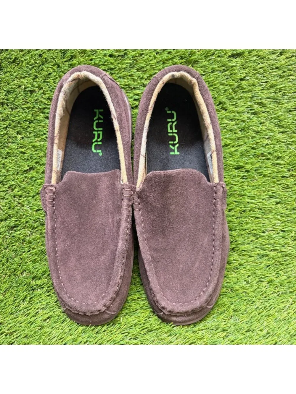 Kuru Loft Mens Size 11 Brown Casual Walking Moccasin Slip-On Slippers Shoes